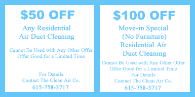 Air Duct Cleaning Coupon