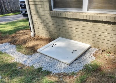 New Crawl Space Door Installation | Clean Air CO | East Nashville, TN