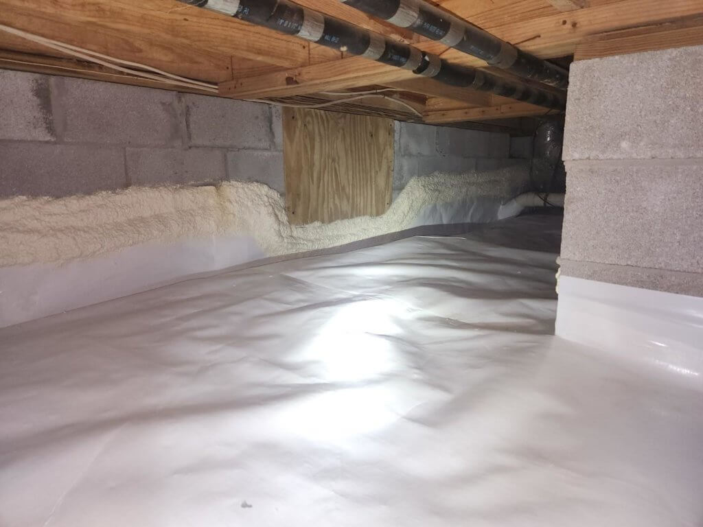 Encapsulated Crawl Space | Crawl Space Moisture Remediation Franklin, TN